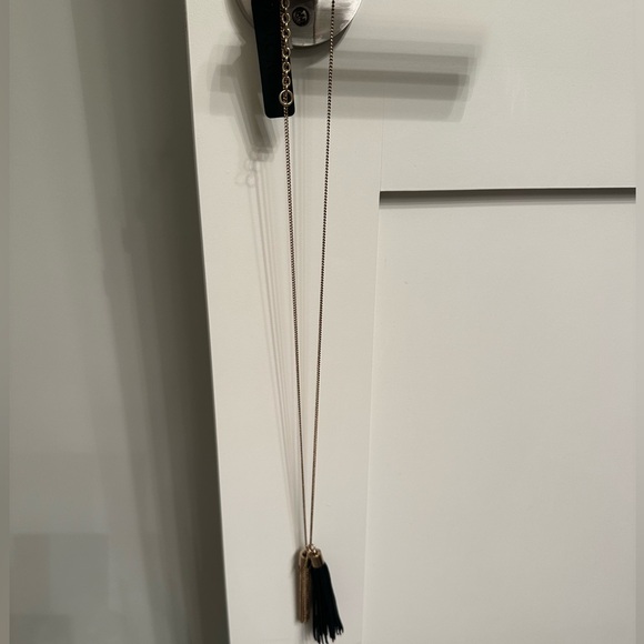 J Crew long chain tassel necklace NWT - Picture 1 of 5